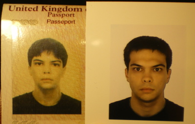 Then and now. No, that's not the same shirt.